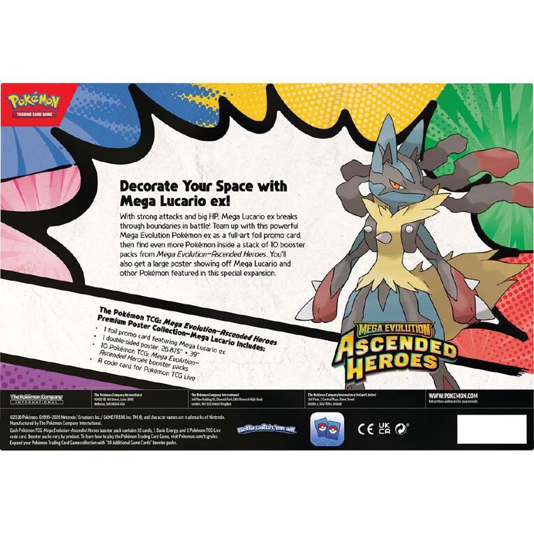 Pokemon Ascended Heroes Premium Poster Collection LIMIT 2 PER CUSTOMER, , hi-res