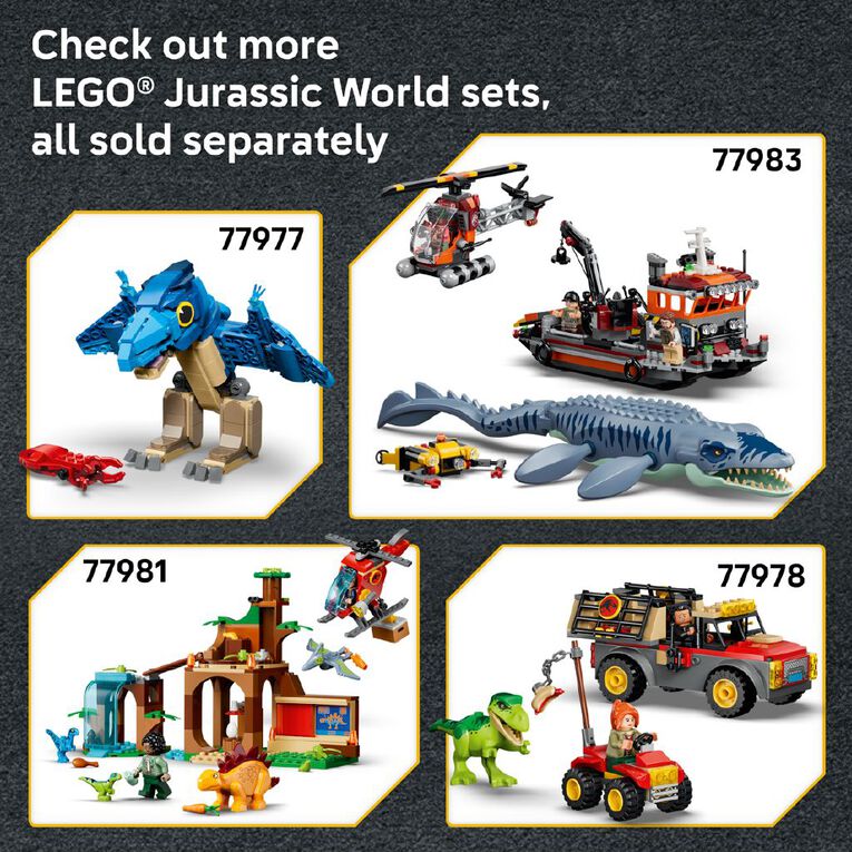 LEGO Jurassic World Spinosaurus Dinosaur Escape 77982, , hi-res