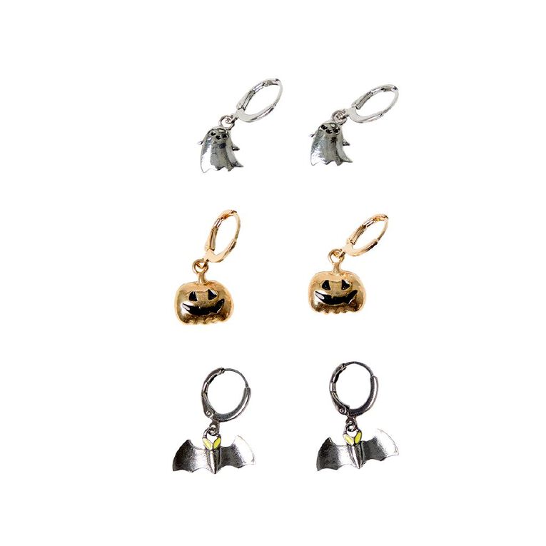 Scarehouse Earrings Trio Assorted, , hi-res