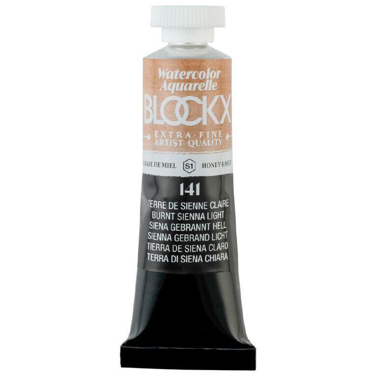 BLOCKX Watercolour Tube 15ml S1 141 Light Burnt Sienna, , hi-res