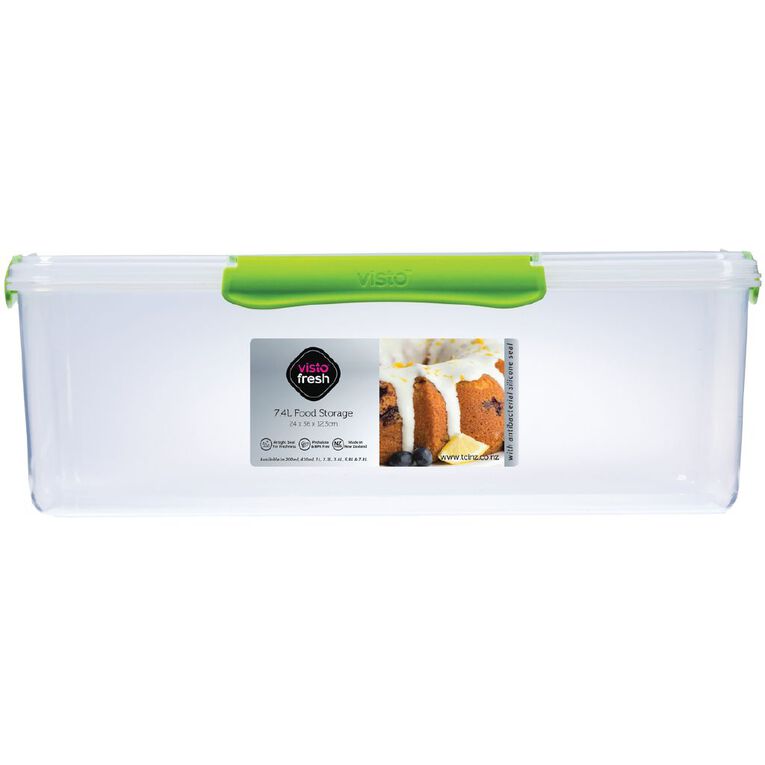 Visto Fresh Storage Container Clear 7.4L, , hi-res