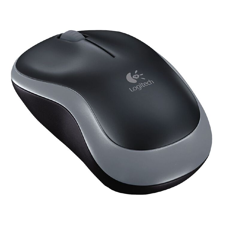 Logitech M185 Wireless Mouse Grey Mid, , hi-res