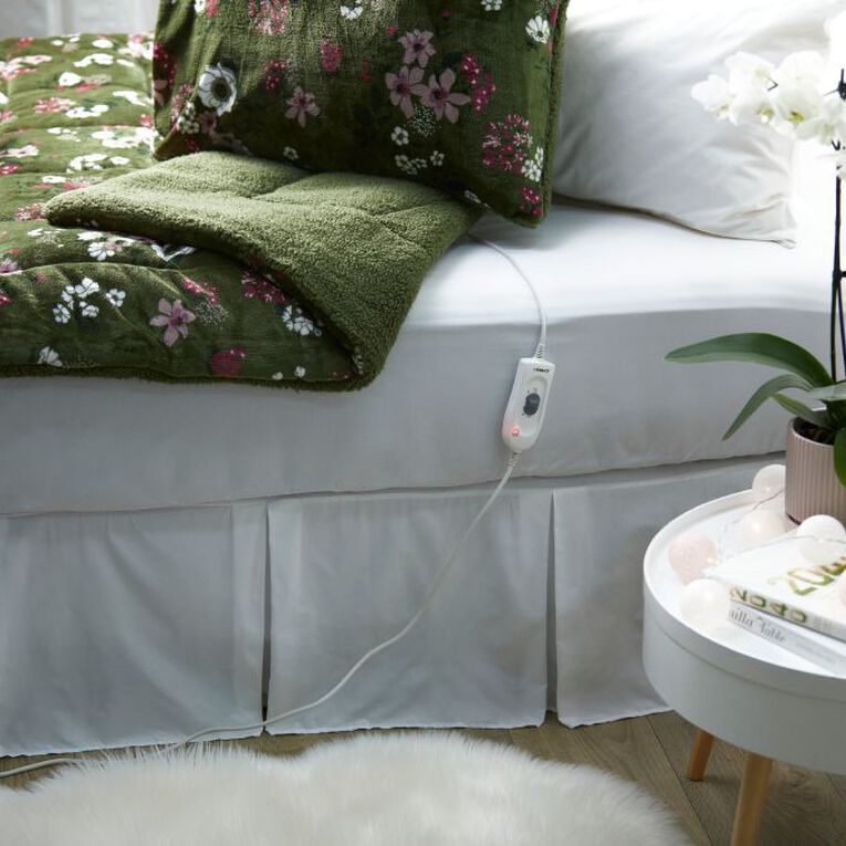 Living & Co Tie Down Electric Blanket - 150cm x 155cm Queen, , hi-res