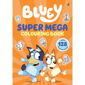 Bluey: Super Mega Colouring Book