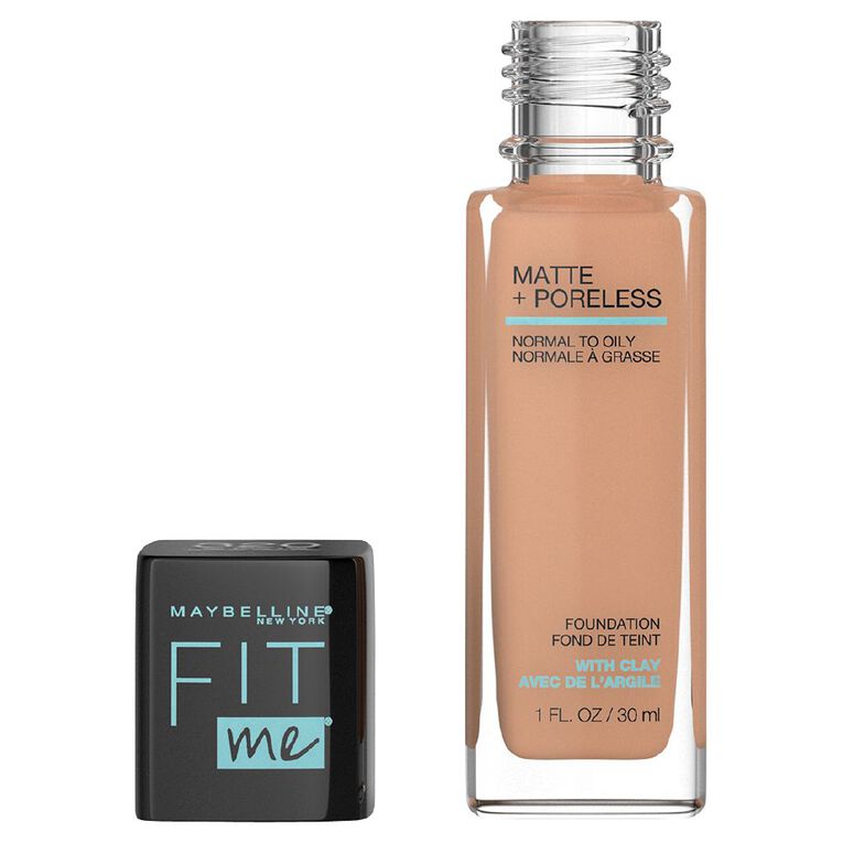 Maybelline Fit Me Matte & Poreless Foundation 320 Natural Tan, , hi-res