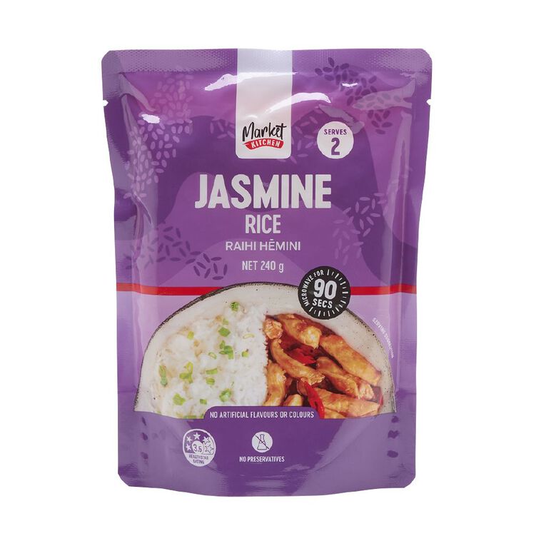 Market Kitchen Jasmine Rice 240g
