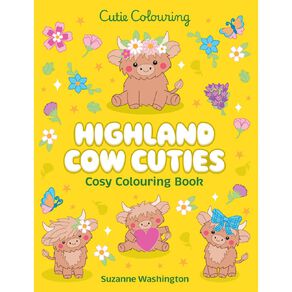 Highland Cow Cuties: Cosy Colouring Book