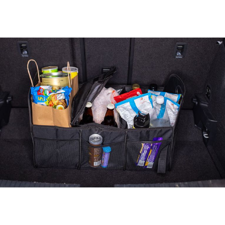 Autoworx Car Organiser with Cooler Bag, , hi-res