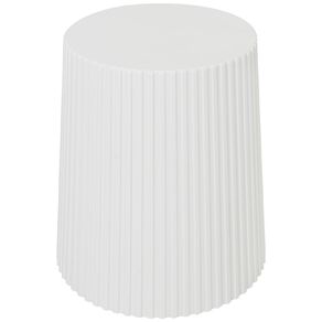 Living & Co Nova Resin Side Table White