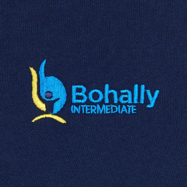 Schooltex Bohally Sweat with Embroidery, Navy, hi-res