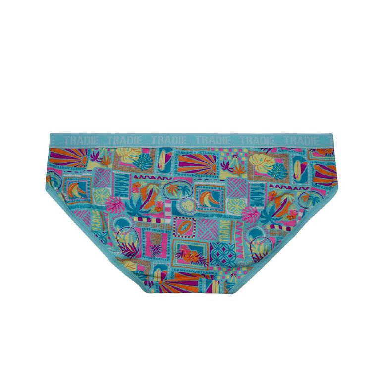 Tradie Women's Curve Bikini 3 Pack, Purple Light, hi-res