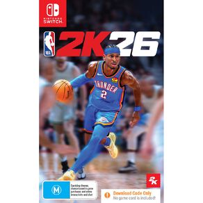 Nintendo Switch NBA 2K26 Code In Box