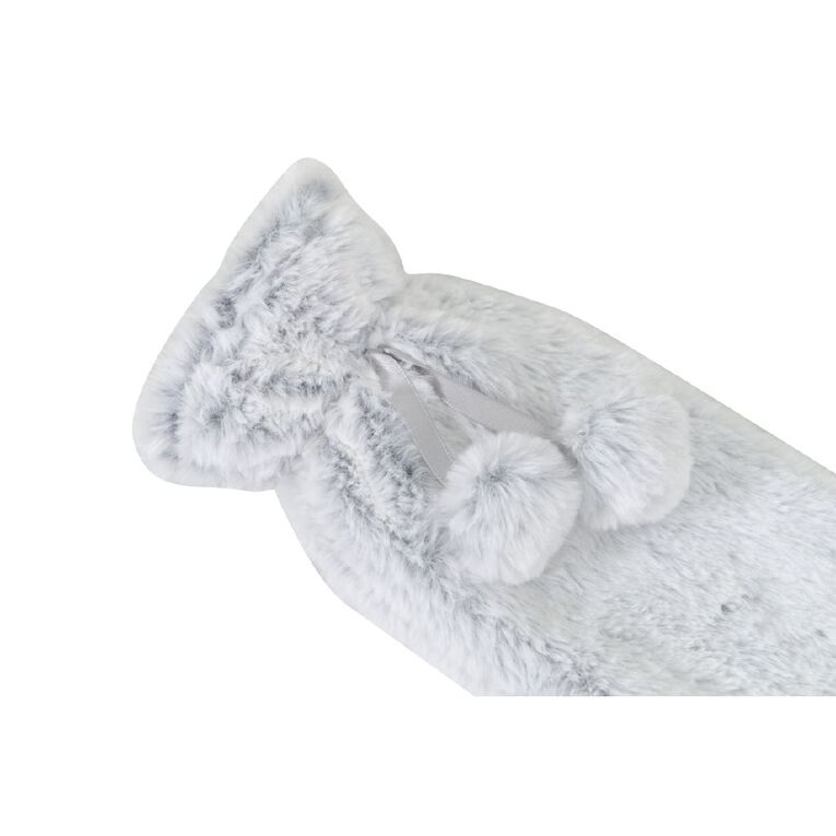 Living & Co Long Hot Water Bottle Grey, , hi-res