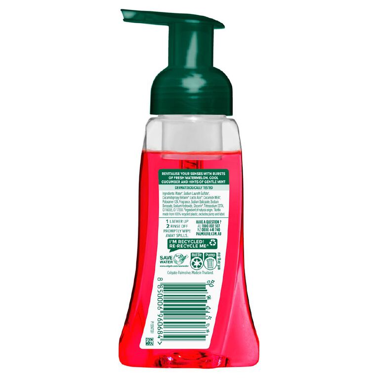Palmolive Foaming Liquid Handwash Watermelon 250ml, , hi-res