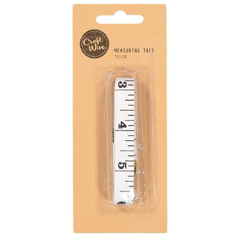 Uniti Measuring Tape White 150cm, , hi-res