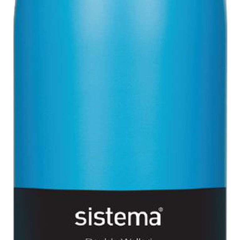 Sistema Stainless Steel Drink Bottle Assorted 500ml, , hi-res