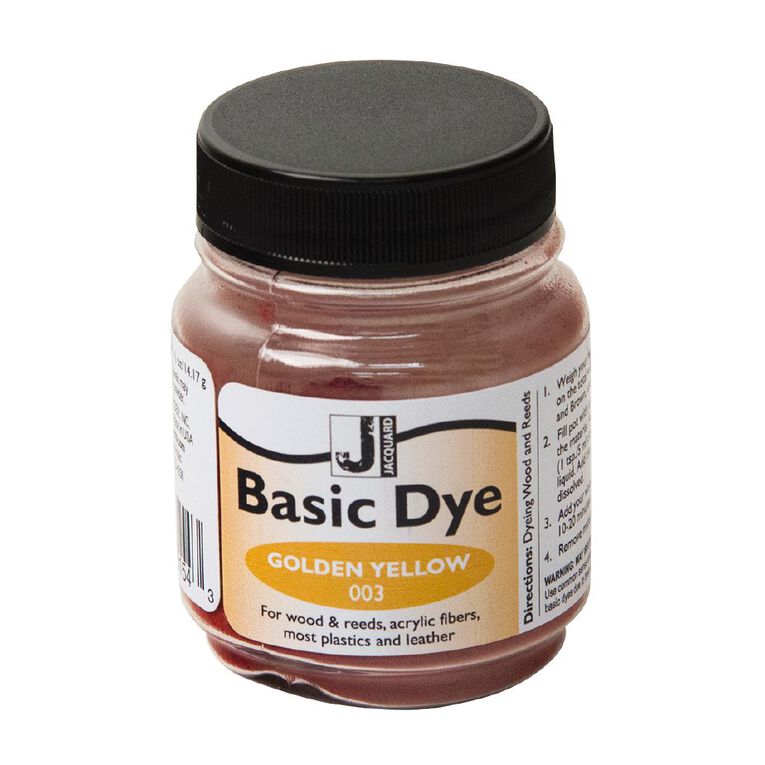 Jacquard Basic Dye 14.17g Golden Yellow, , hi-res