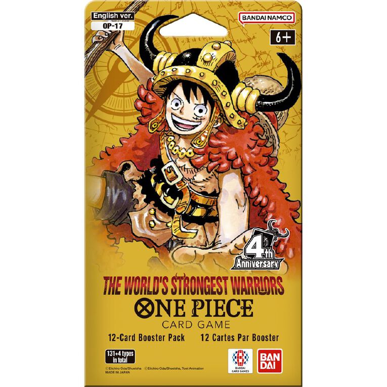 One Piece TCG Worlds Strongest Warriors-5 Per Customer, , hi-res
