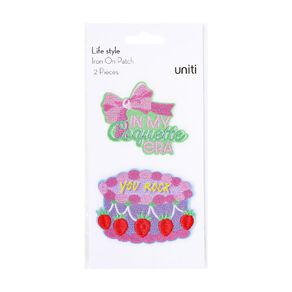 Uniti Life Style Iron On Patch