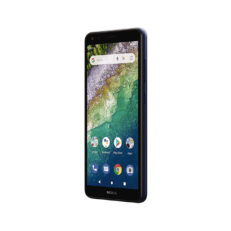 Nokia C01 Plus 16GB 4G Sim Bundle Blue, , hi-res