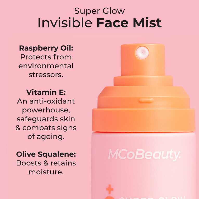 MCoBeauty Super Glow Invisible Face Mist SPF50+, , hi-res