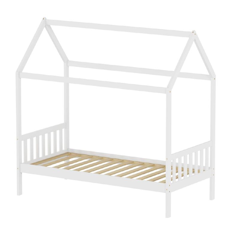 Living & Co Luella Canopy Bed White, , hi-res