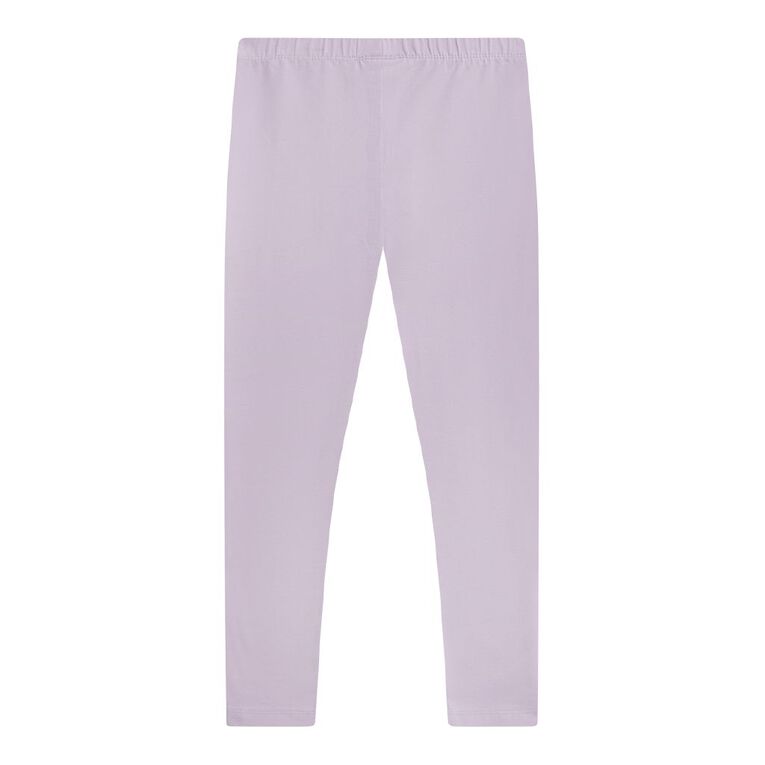 Young Original Plain Leggings, Purple Light, hi-res