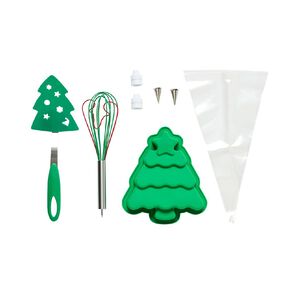 Wonderland Home Christmas Tree Baking Set