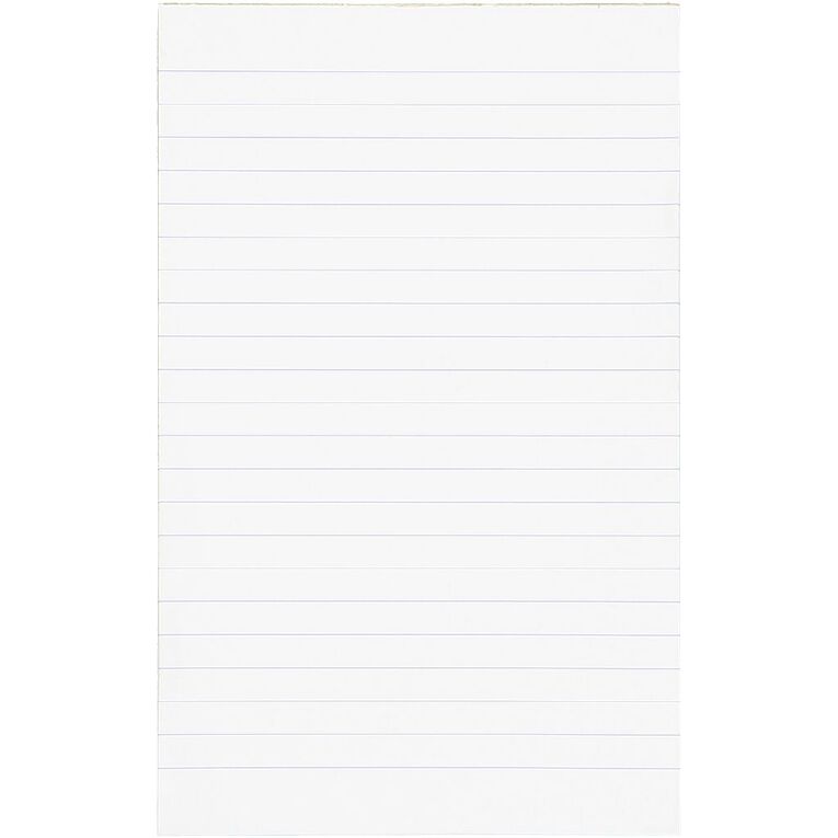 WS Topless Pad 7mm 50 Sheets 127mm x 201mm White, , hi-res