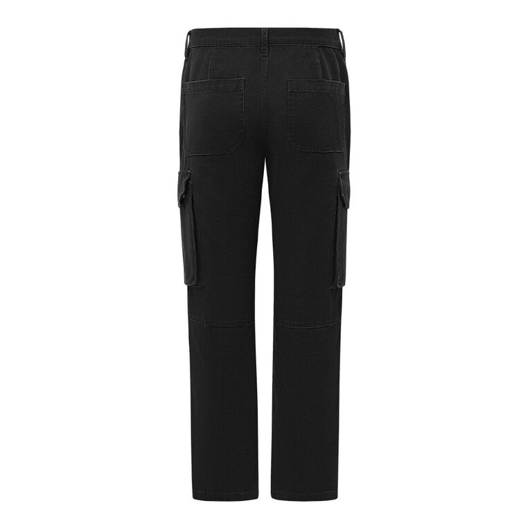 Garage Men's Relaxed Cargo Pants, Grey Dark, hi-res