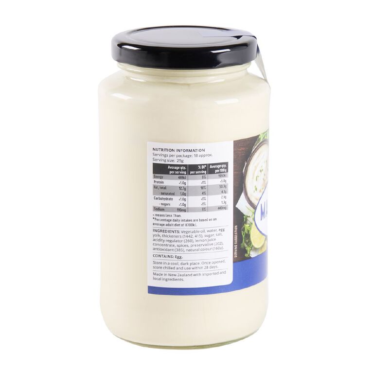 Market Kitchen Mayonnaise 460g, , hi-res