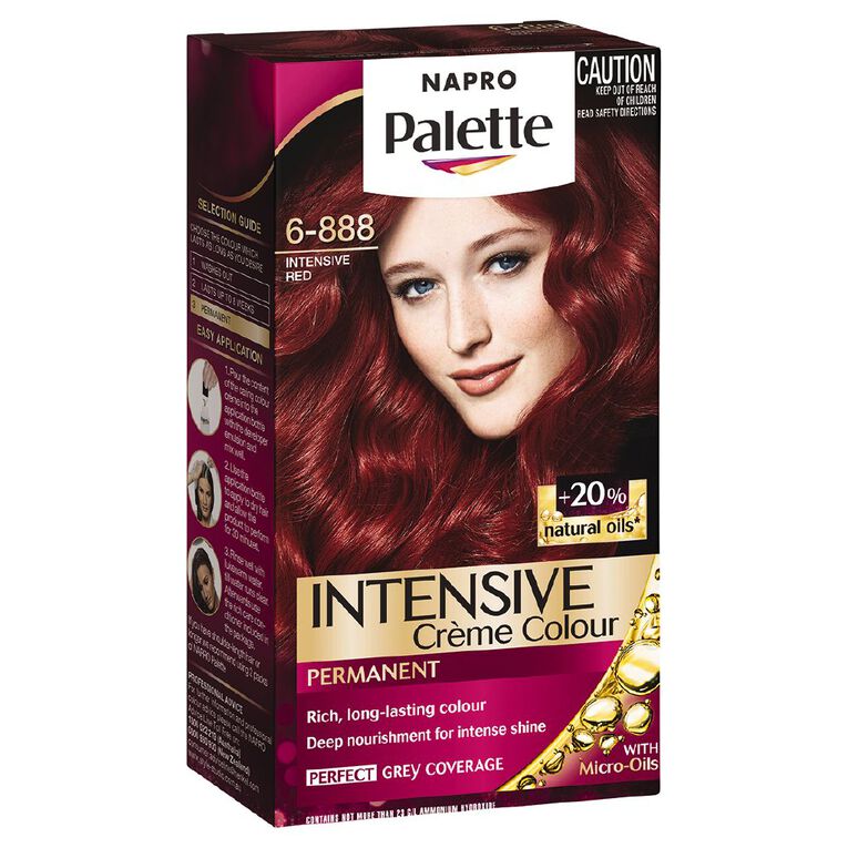 Napro Palette Hair Colour Intensive Red 6-888, , hi-res