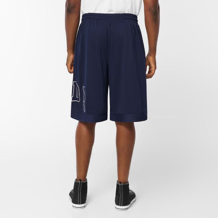 Garage Men's Baggy Basketball Shorts, Blue Dark, hi-res