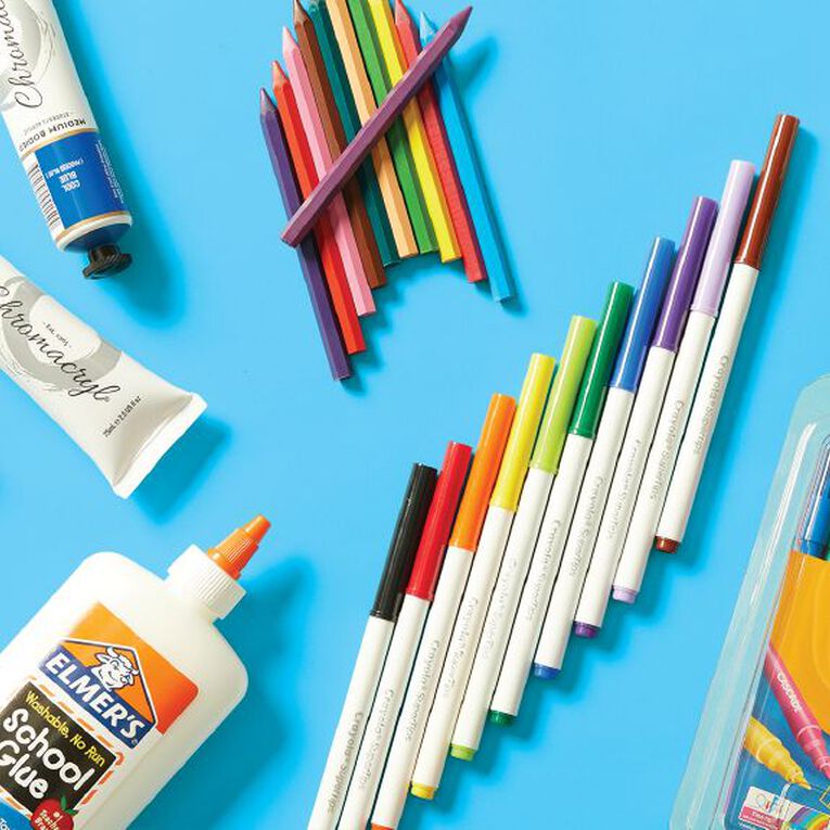 Bic Cascade Felt Tip Pen Multi-Coloured 30 Pack, , hi-res