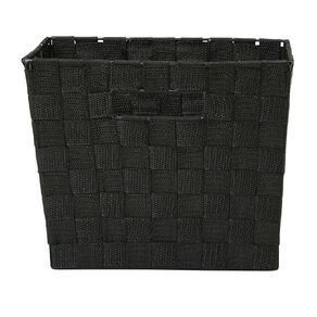 Living & Co Woven Basket Black Medium
