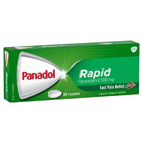 Panadol Rapid Caplet 20 Pack