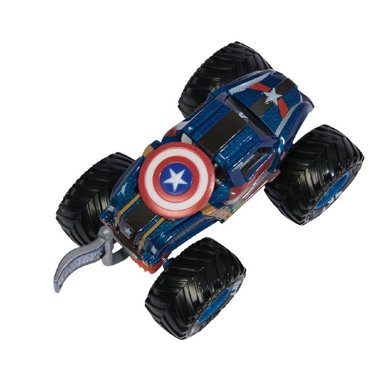 Monster Jam Marvel 1:64 Single Pack Assorted, , hi-res