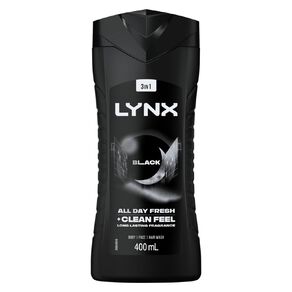Lynx Black Body Wash 400ml