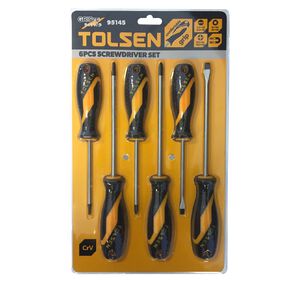 Tolsen Screw Driver Set 6 Piece