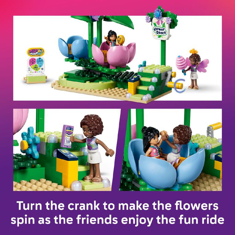 LEGO Spinning Flower & Fairy Teacup Ride 42702, , hi-res