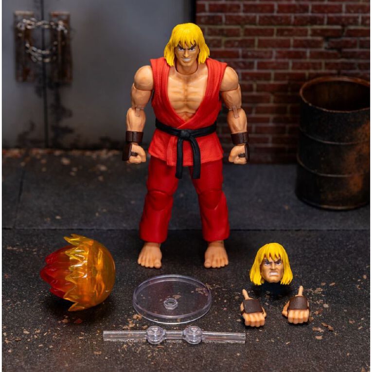 Street Fighter Ken 6 inch Action Figure, , hi-res