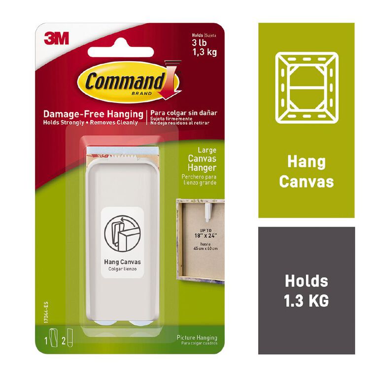 Command Canvas Hanger Large, , hi-res