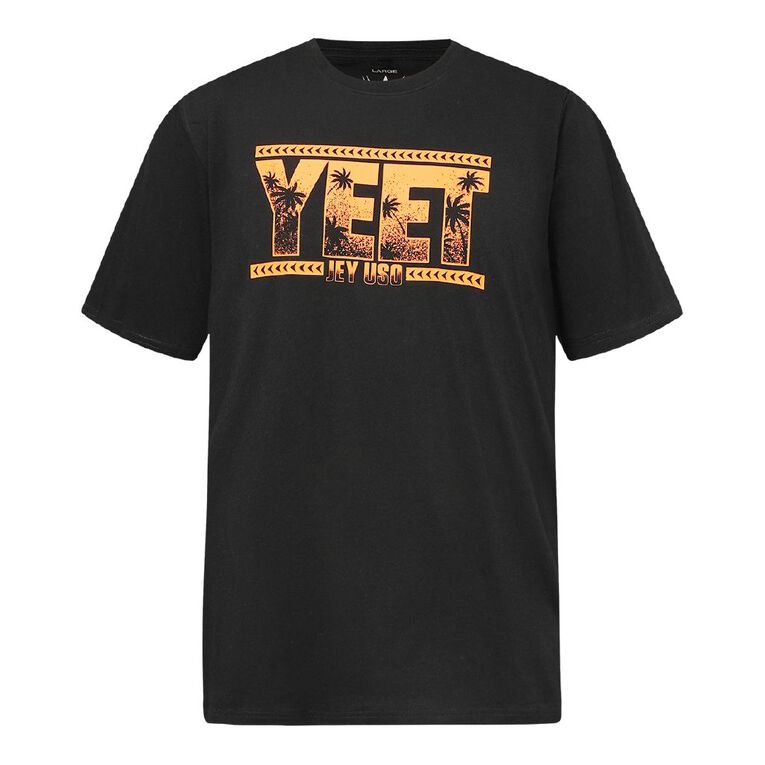 WWE Men's Jey Uso Tee, Black, hi-res