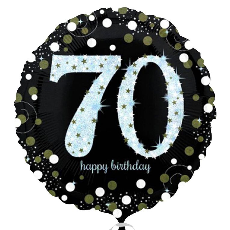 Anagram 45cm Standard Sparkling 70 Balloon, , hi-res
