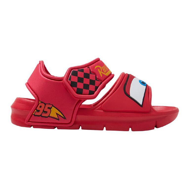 Cars Younger Kids' Beach Sandals, Red, hi-res