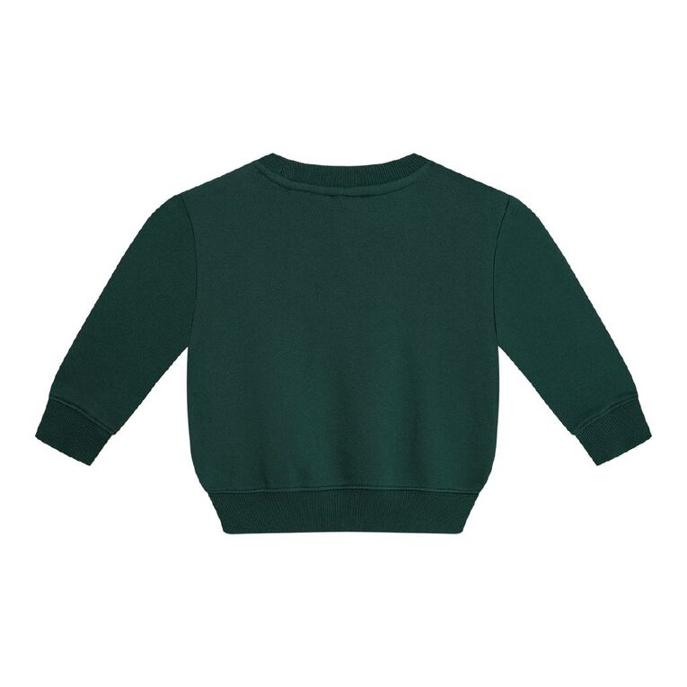 Young Original Preschool Printed Sweatshirt, Green Dark, hi-res