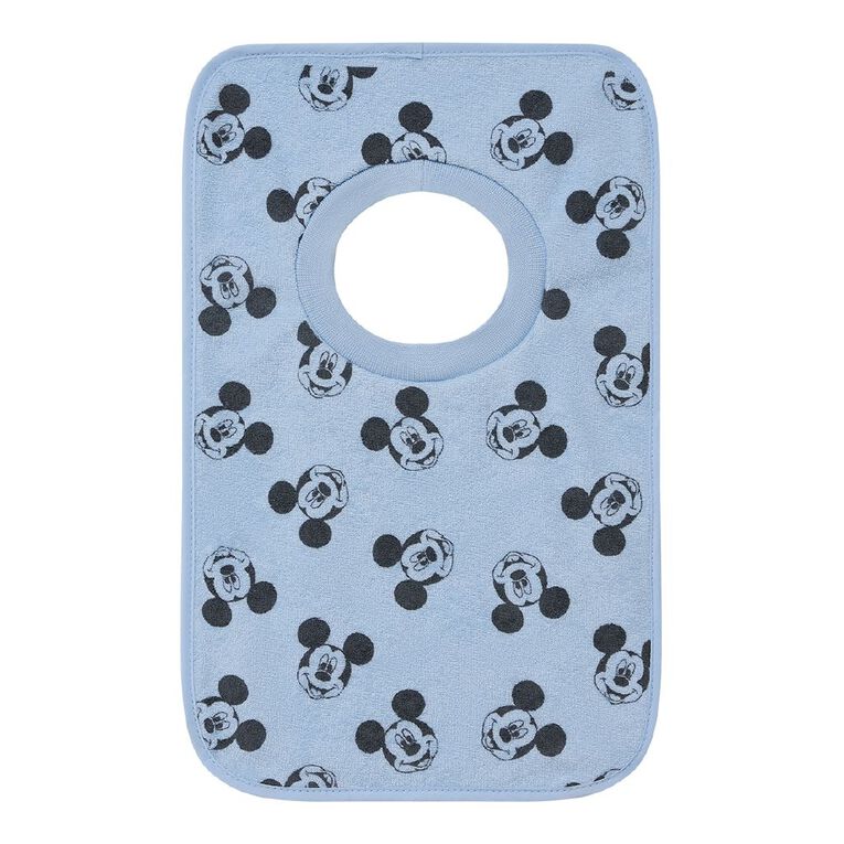 Mickey Mouse Babies' Bibs 3 Pack, Blue Light, hi-res