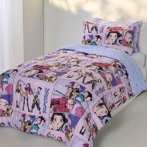 KPop Demon Hunters Comforter Set 2 Piece Double
