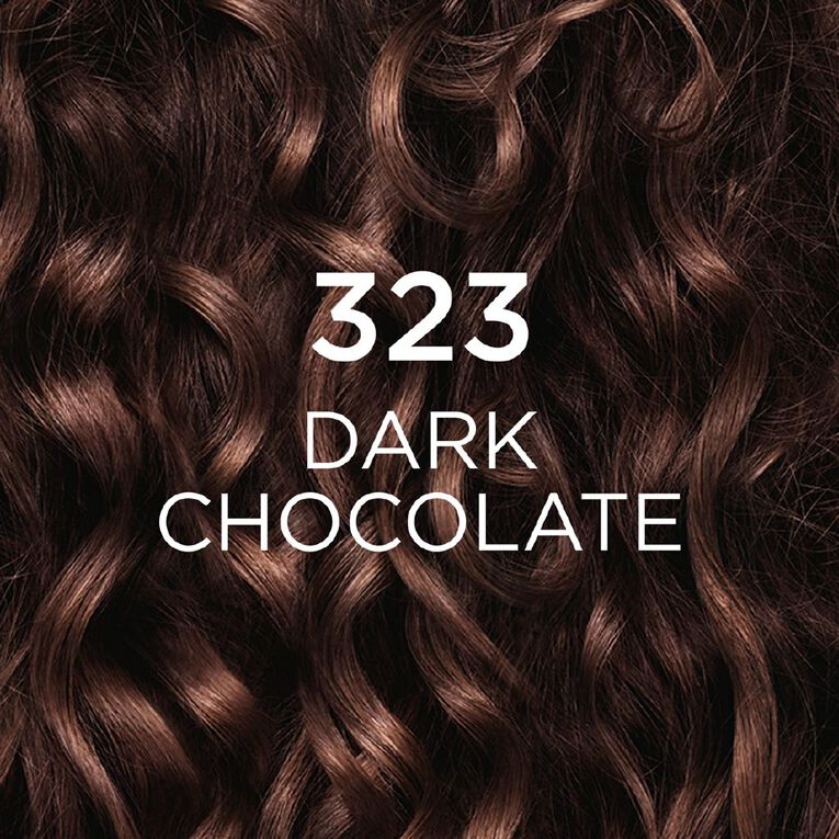 L'Oreal Paris Casting Creme Gloss Hair Colour 323 Dark Chocolate, , hi-res