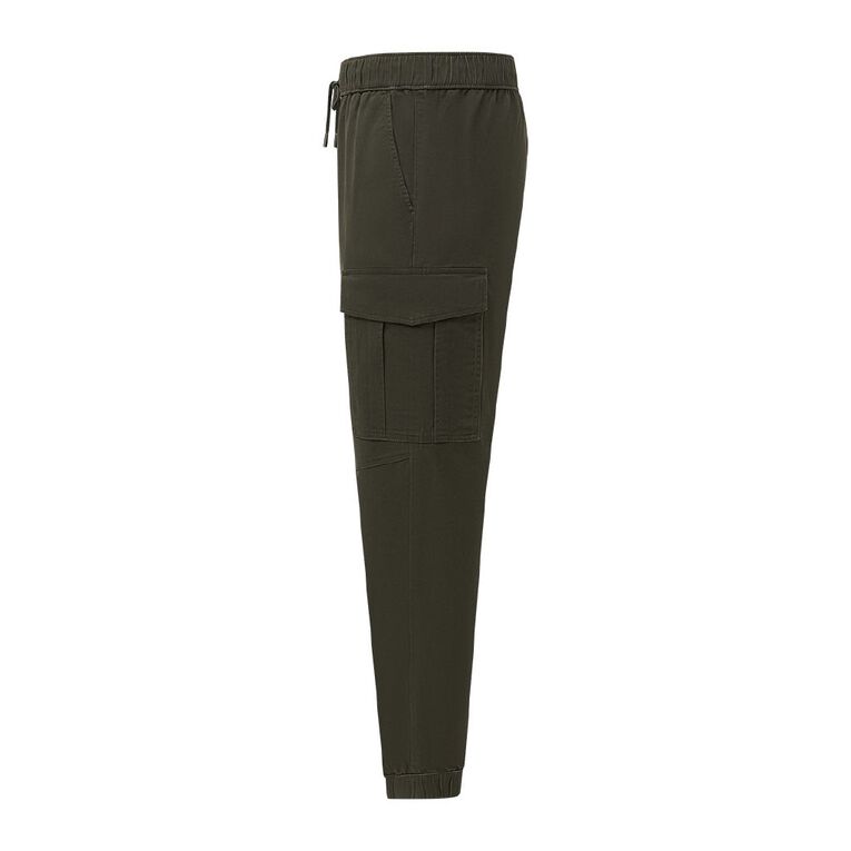 H&H Men's Cuffed Cargo Pant, Green Dark, hi-res
